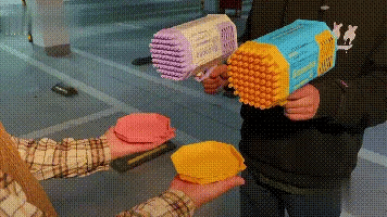 Bubblier™ 40 Hole Automatic Bubble Blowing Machine Without Battery