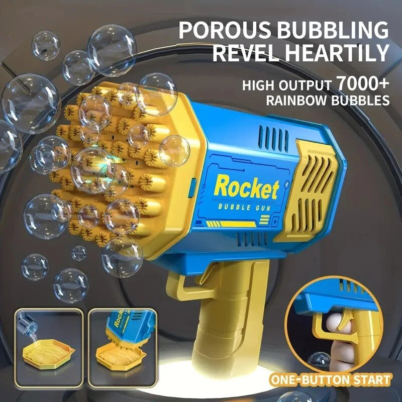 Bubblier™ 40 Hole Automatic Bubble Blowing Machine Without Battery